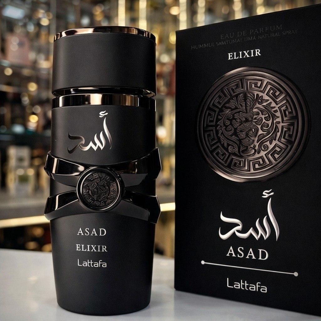 Perfume Árabe Asad Elixir Lattafa Eau De Parfum 100ml