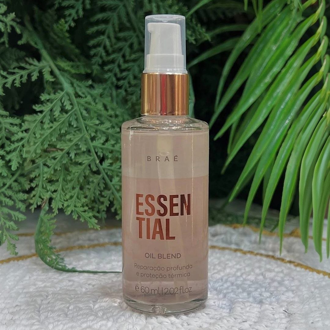 Essential Braé Oil Blend Repair Óleo 60ml Reparador Capilar