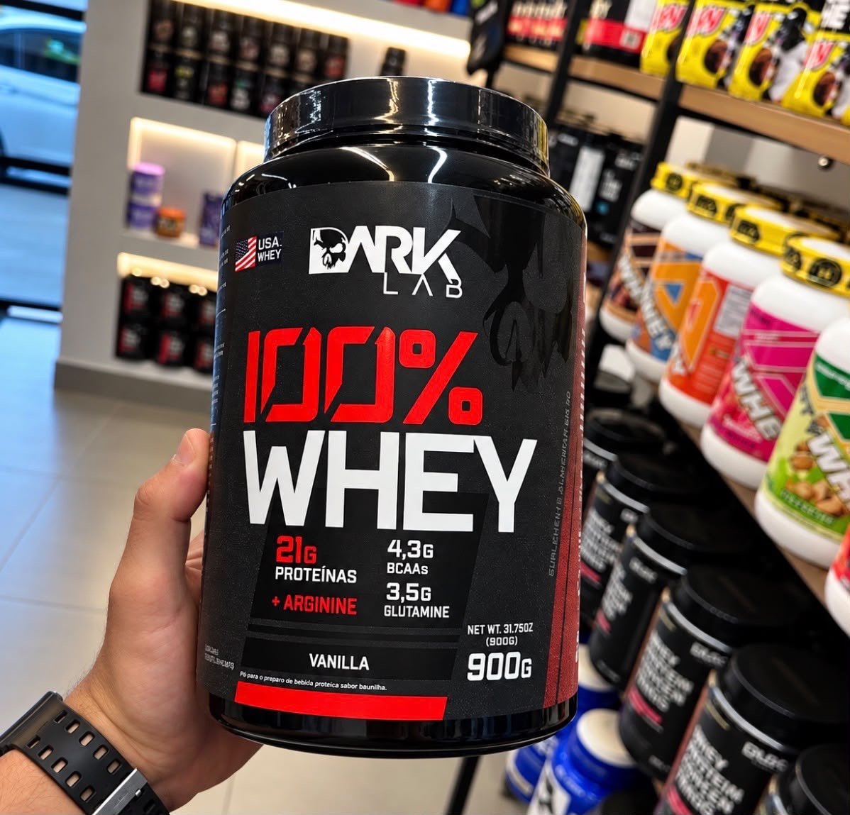 100% Whey Protein 900g Dark Lab