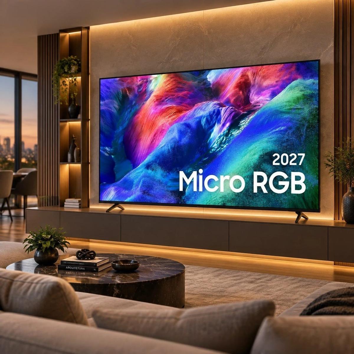 Samsung Vision AI 55" Smart TV Micro RGB R85H 4K 26/2027