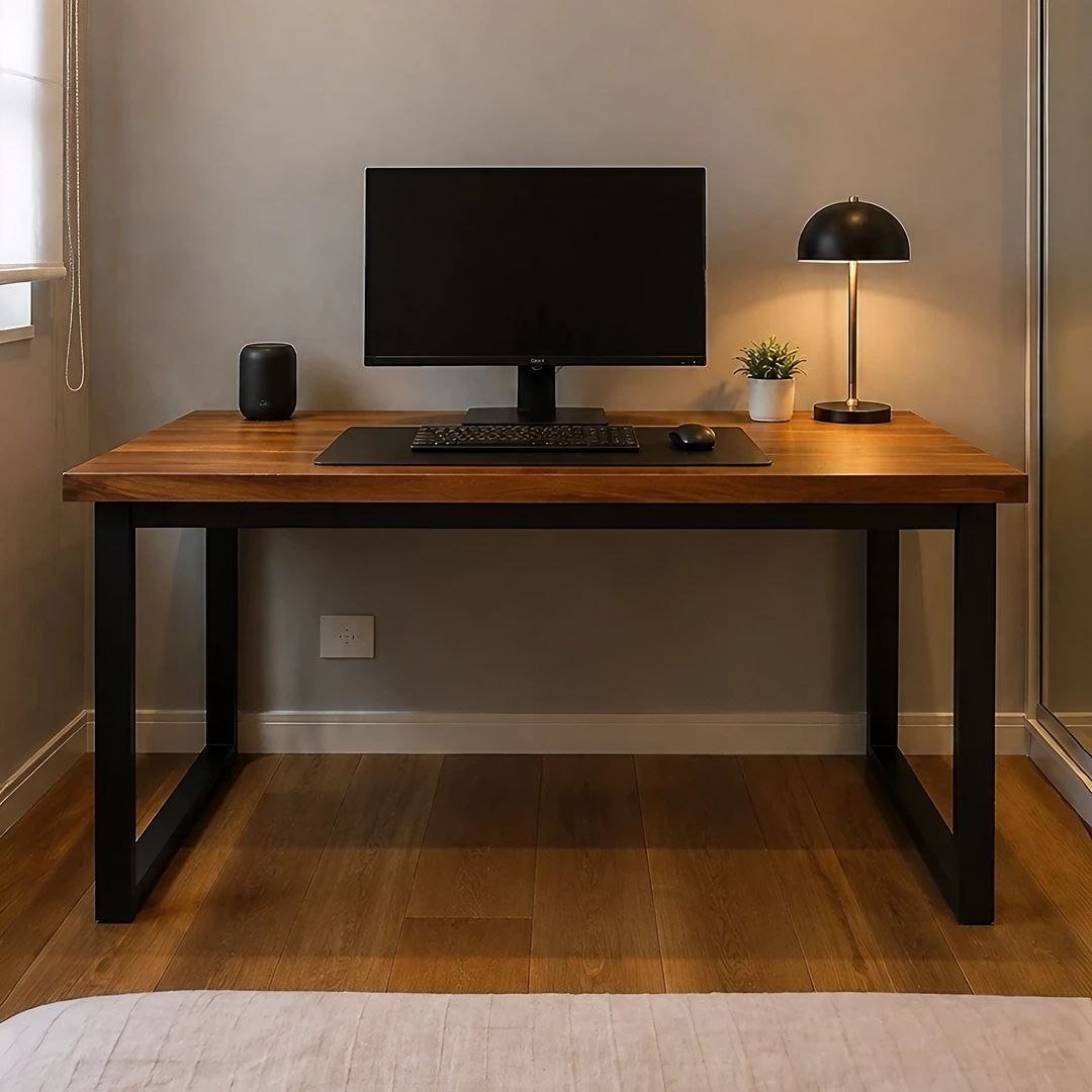 Mesa Industrial 150cm Para Computador (2 cores)
