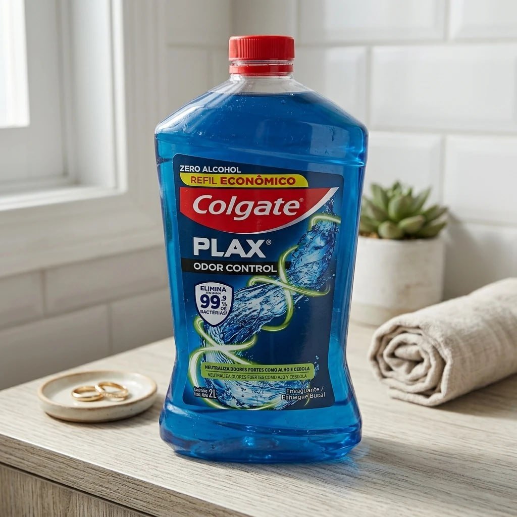 Enxaguante Bucal Colgate Plax Odor Control 2l | Sem Álcool