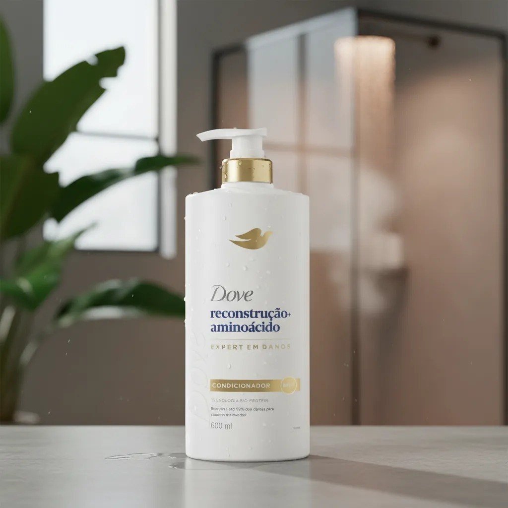Dove Condicionador Reconstrução + Aminoácido 600ml Pump