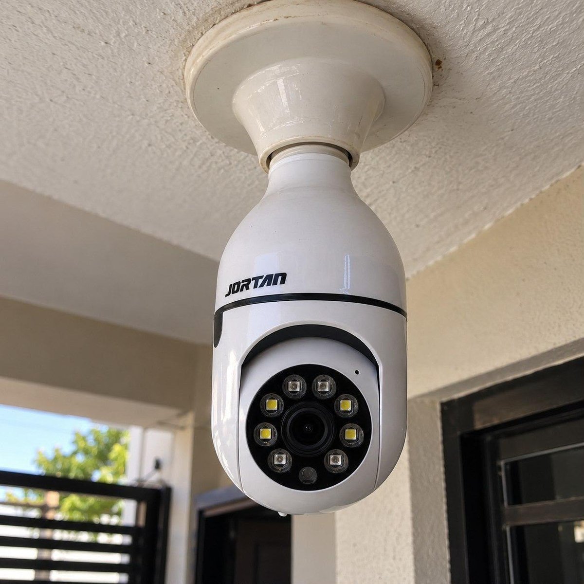 Câmera  Lâmpada HD Wi-fi Visão Noturna