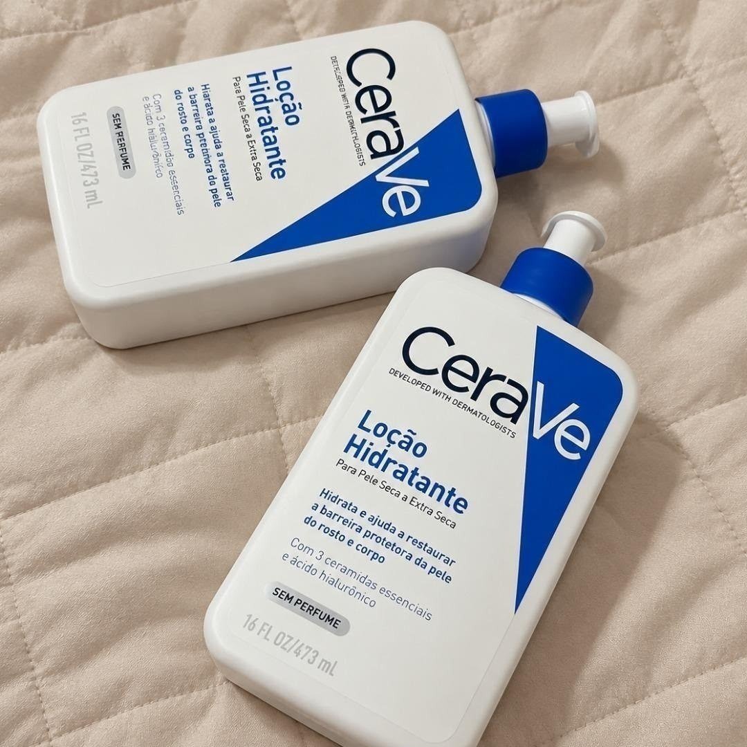 Loção Hidratante Corporal Sem Perfume, CeraVe 473ml