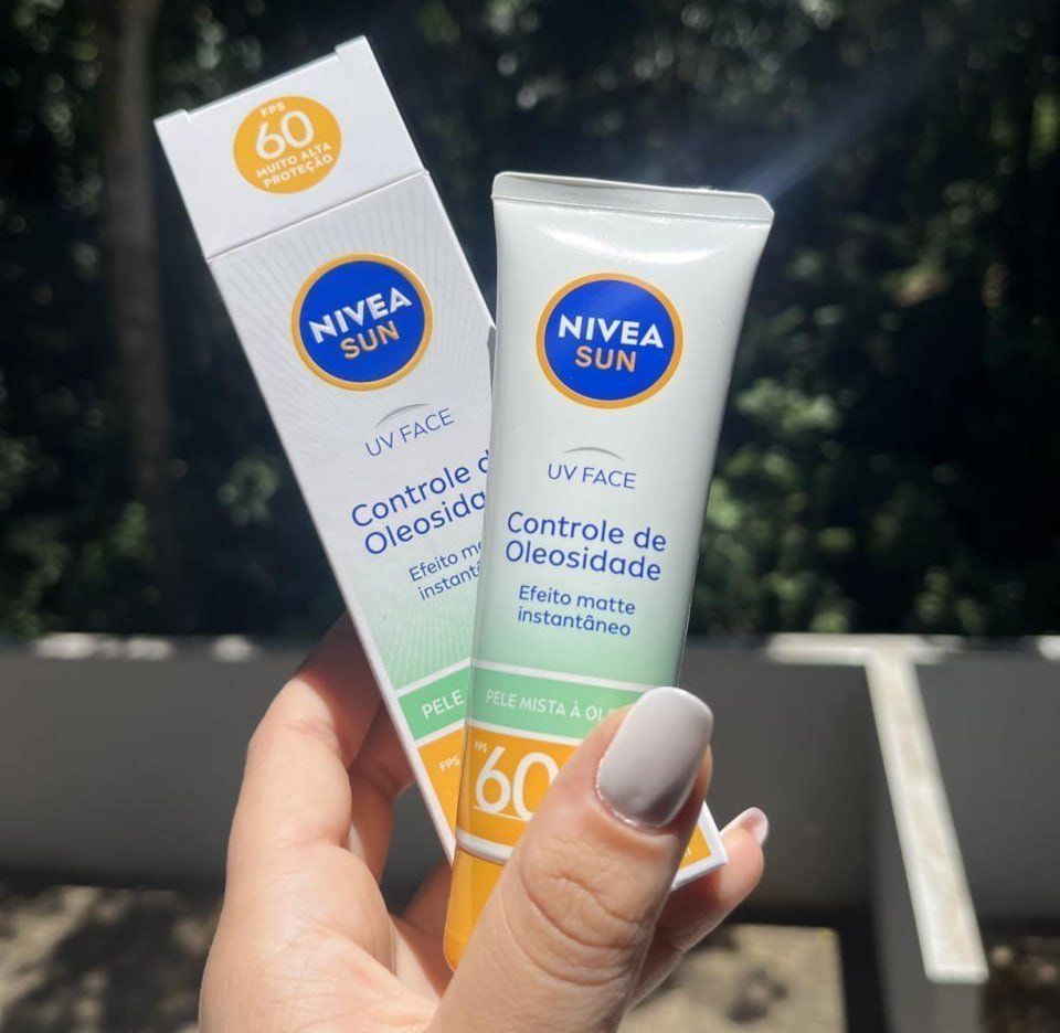 NIVEA SUN Protetor Solar Facial UV Face Controle de Oleosidade FPS 60 50ml