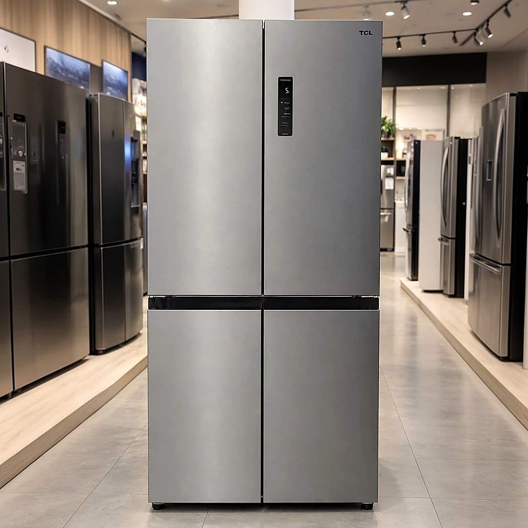 🧊 Geladeira TCL 589 Litros Inox Twin Eco Inverter Frost Free