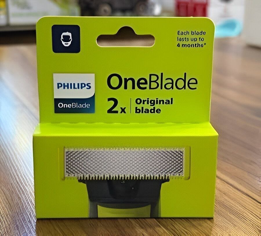 Lâminas de Reposição Originais Philips OneBlade QP220/51 Pacote com 2