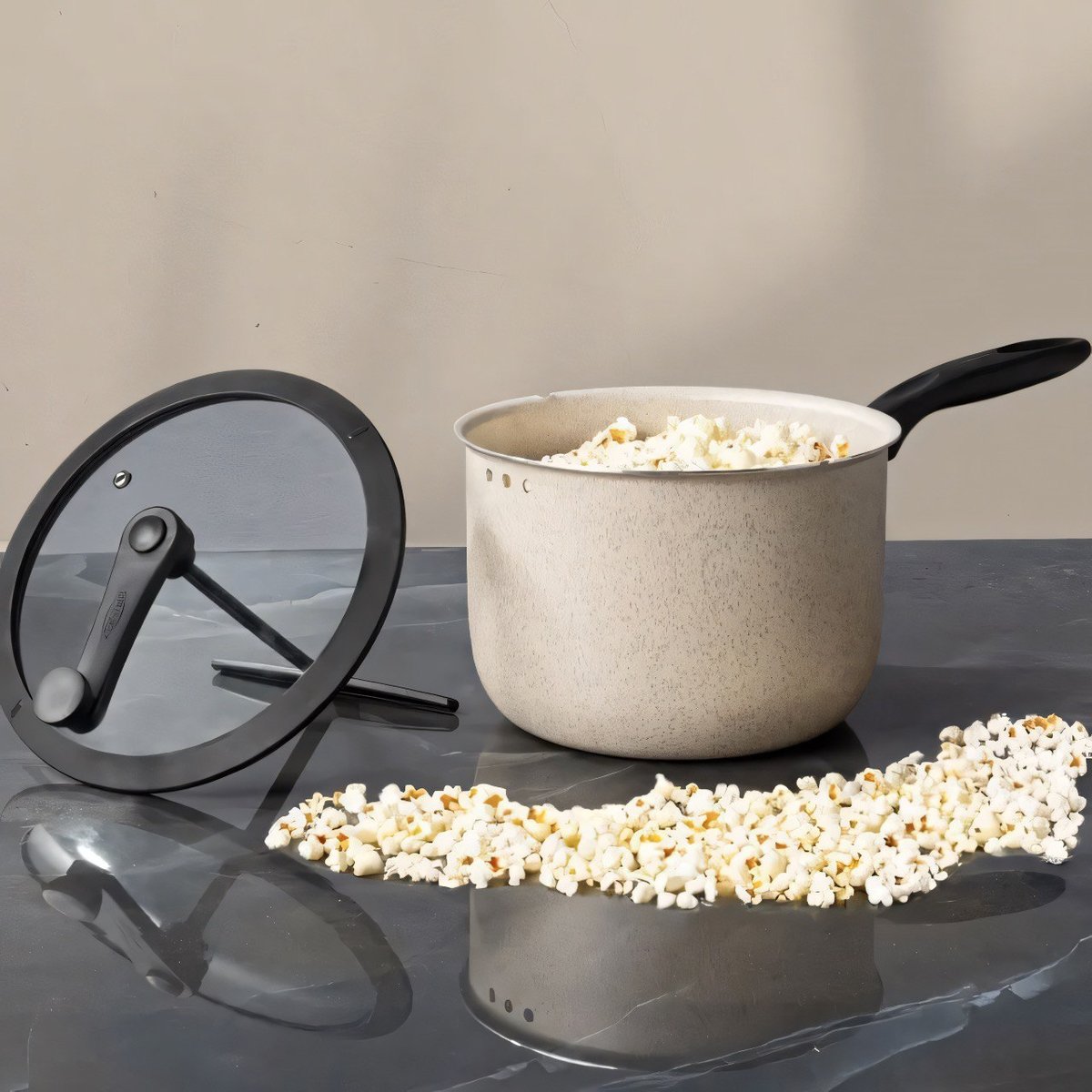 Pipoqueira Ceramic Life Pic Poc 5,5l Vanilla Brinox