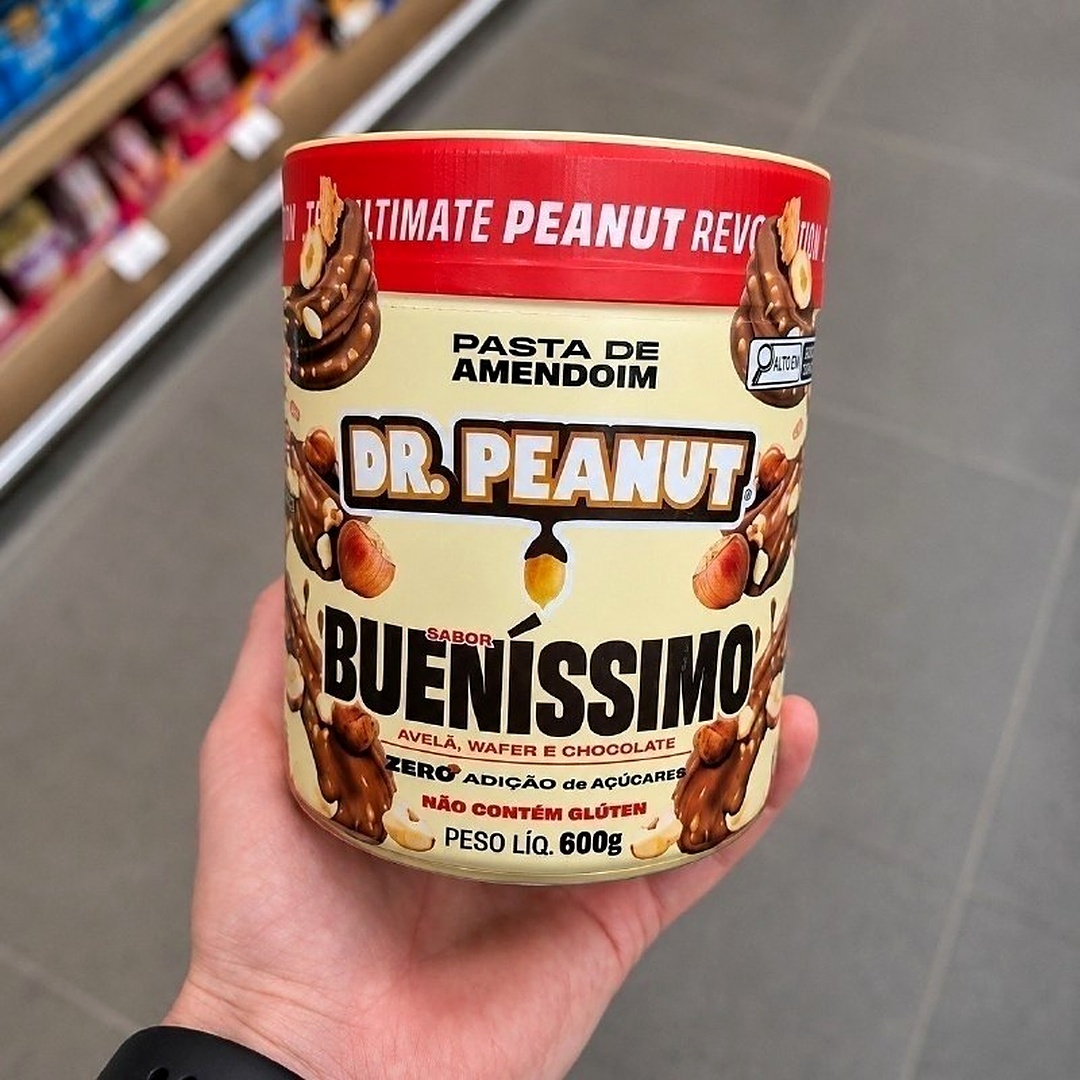 🥜 Pasta de Amendoim Dr. Peanut 600g Bueníssimo