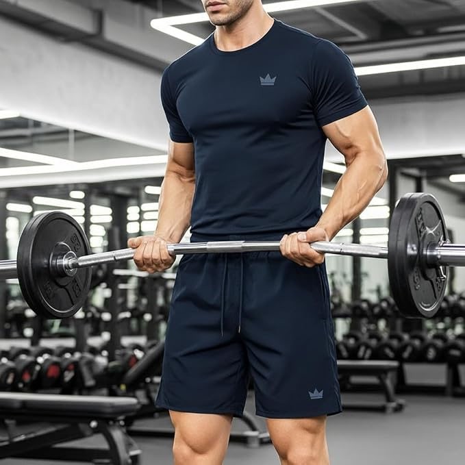 Bermuda Shorts Academia Masculina Rei do Esporte Treino Esportiva