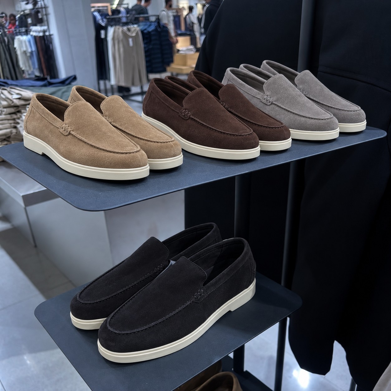 Mocassim Masculino Em Camurça Linha Esporte Fino Old Money (37 a 44)