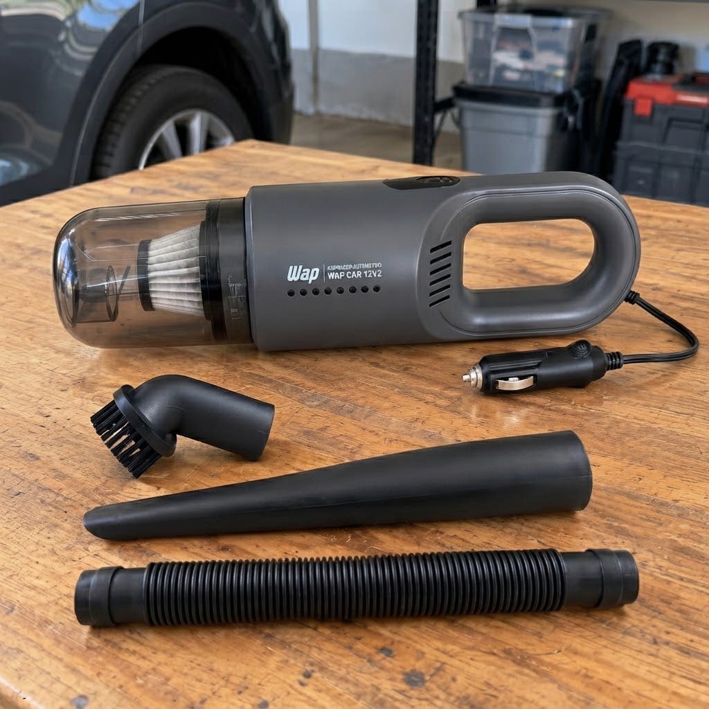 WAP Aspirador de Pó Automotivo Car 12V2, Portátil, 420ml 12VDC