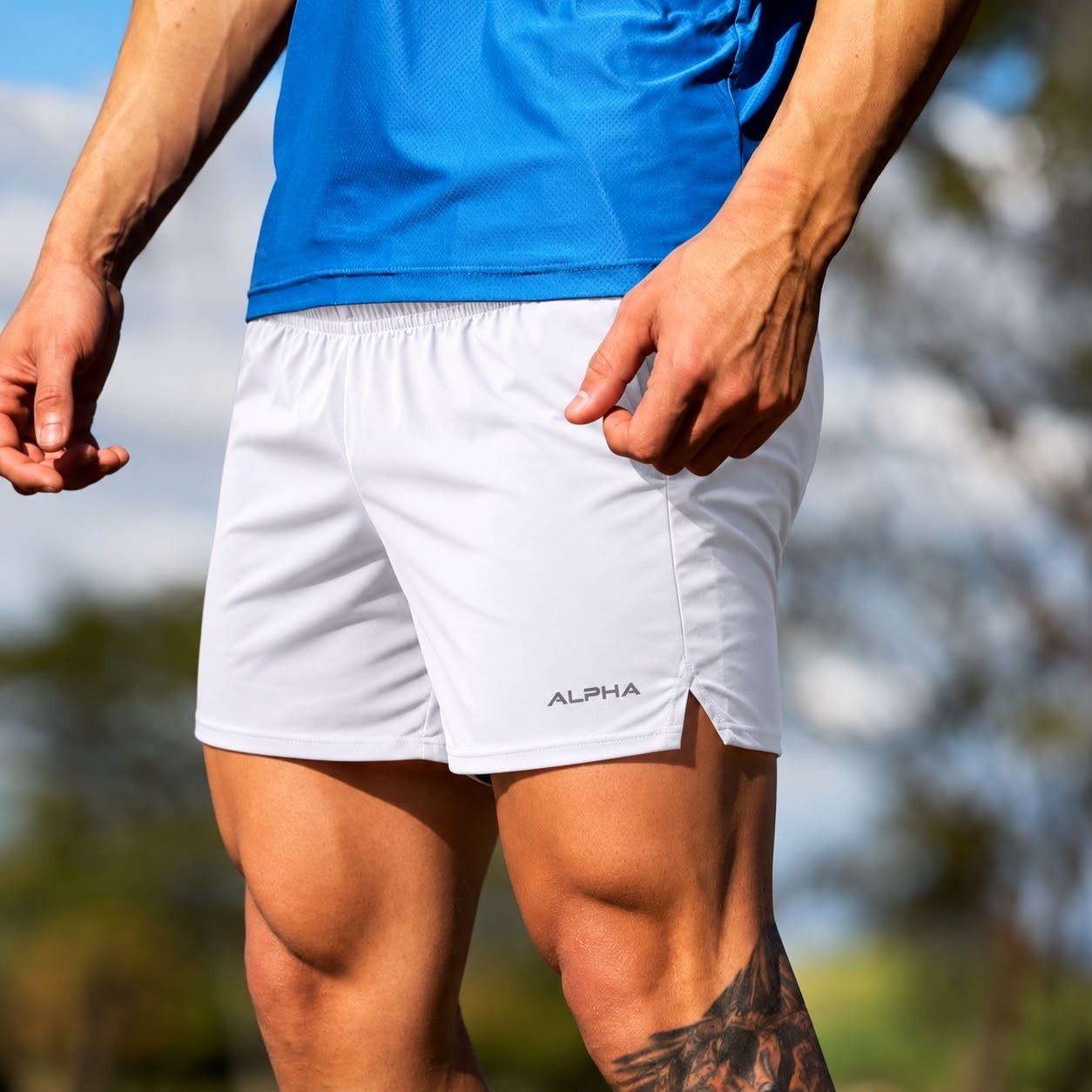 Kit com 3 Shorts De Corrida Dry Alpha (P ao GG)