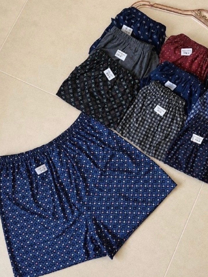Kit 3 Samba Canção De Liganete Cueca Short Malha Fria Pijama (P ao XG)