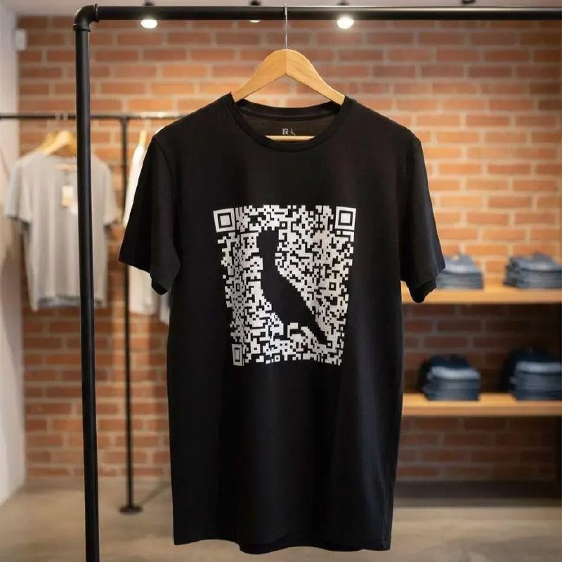 Camiseta Básica Greenk Qr Code Leve Conforto Reserva
