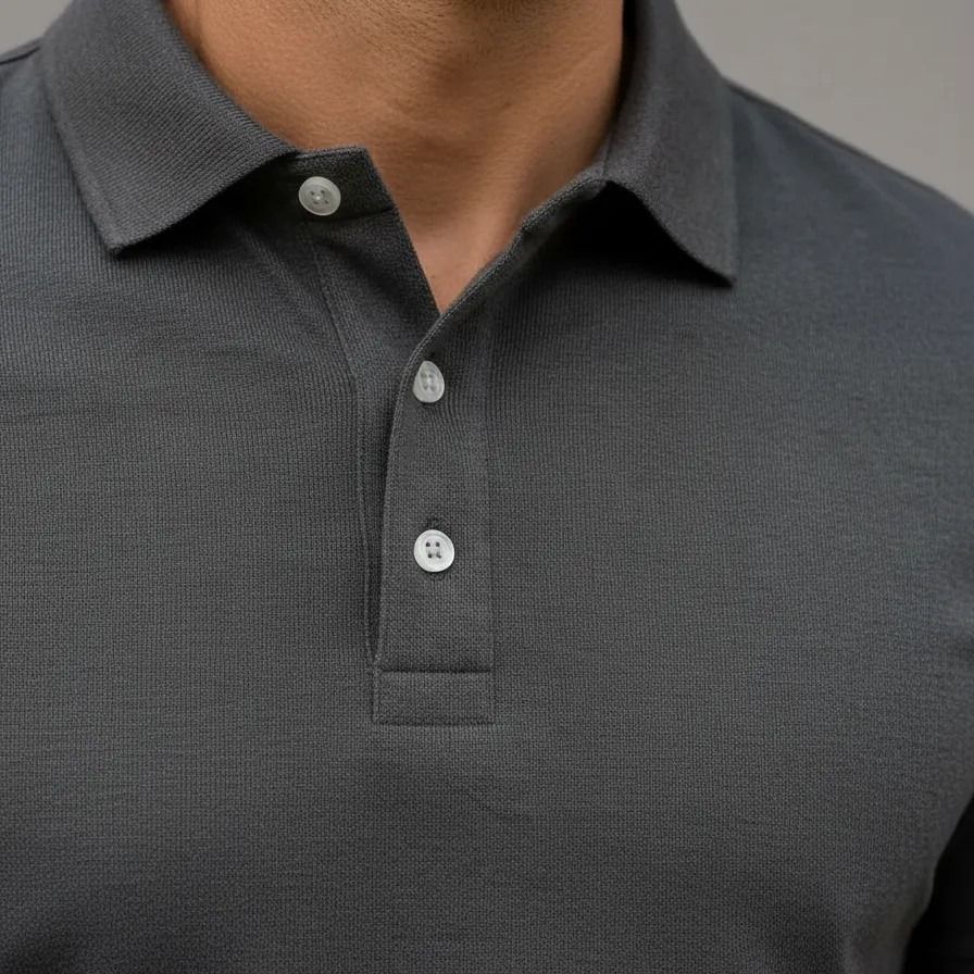 Camisa Polo Masculina Piquet Slim Manga Curta (P ao GG)