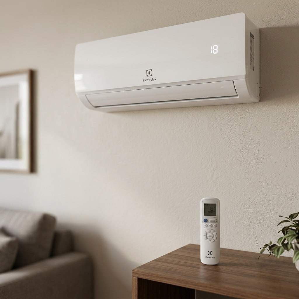 Ar-condicionado Electrolux MaxComfort Full Inverter Frio 18.000 BTUs (NI18F/NE18F) 220V