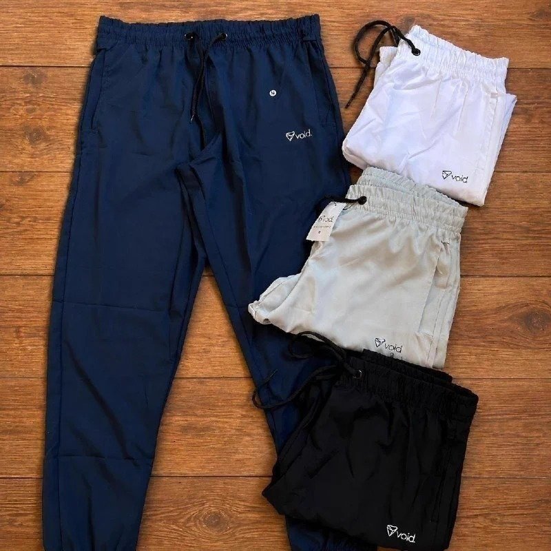 Kit com 2 Calças Jogger Tactel Elastano