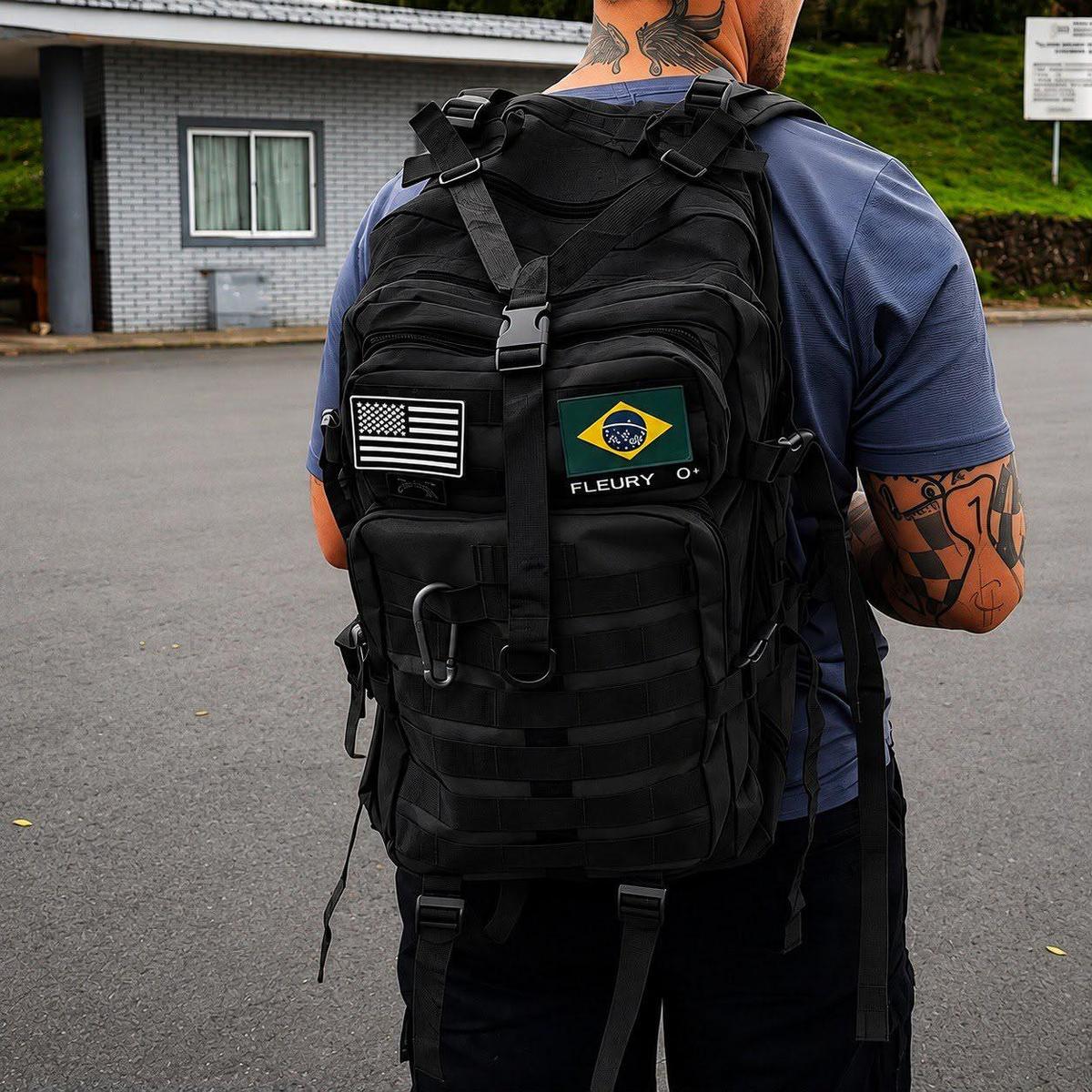Mochila Tática Impermeável Militar 50 Litros
