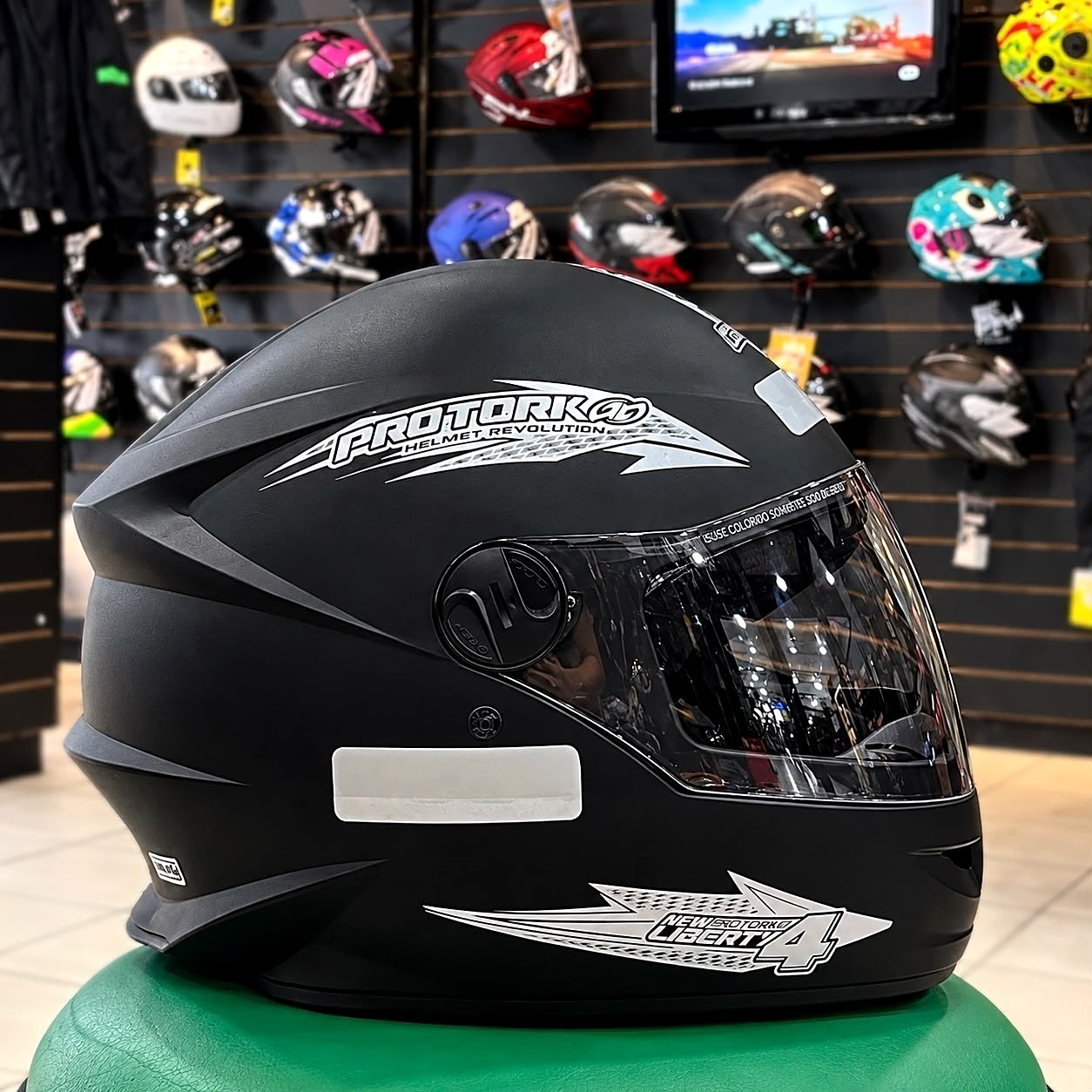 🏍️ Capacete Fechado Protork New Liberty 4
