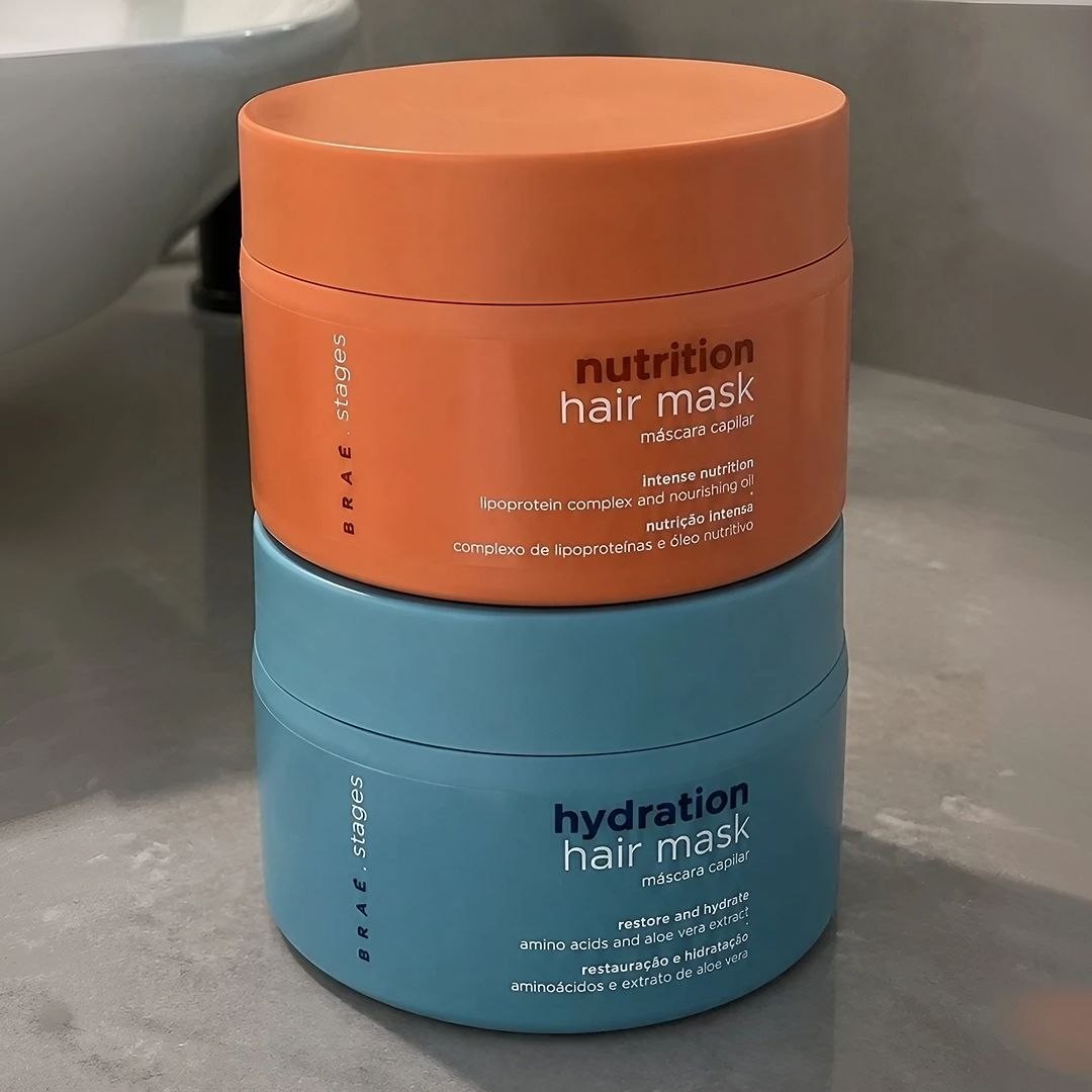 Máscaras De Tratamento Nutrição + Hidratação Stages - Braé