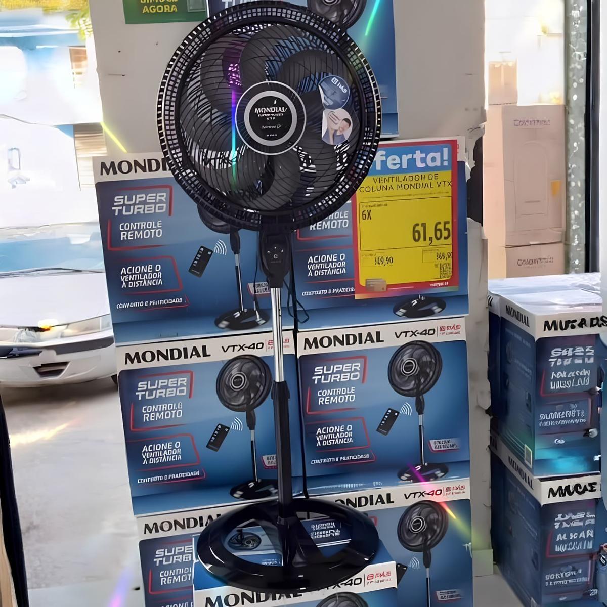 Ventilador Coluna NVT-40C-BL 60Hz Mondial 127V