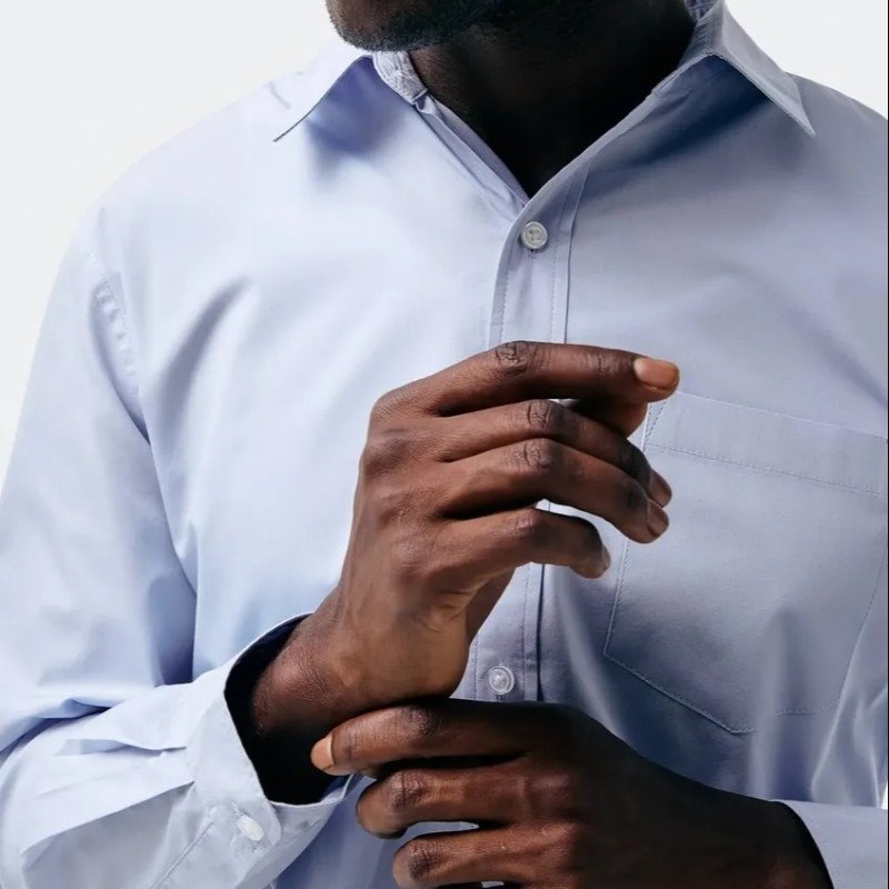 Camisa Básica Masculina Manga Longa Slim Hering (P ao XXG)