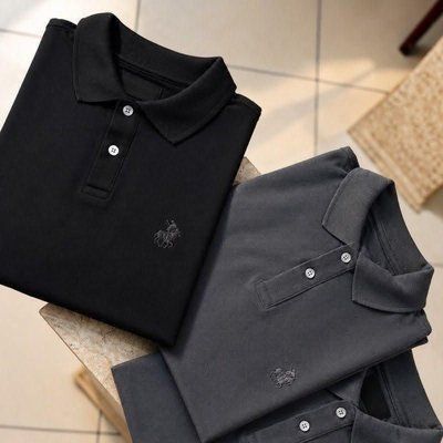 Kit 2 Camisa Polo Piquet Masculina Casual Premium (P ao GG)