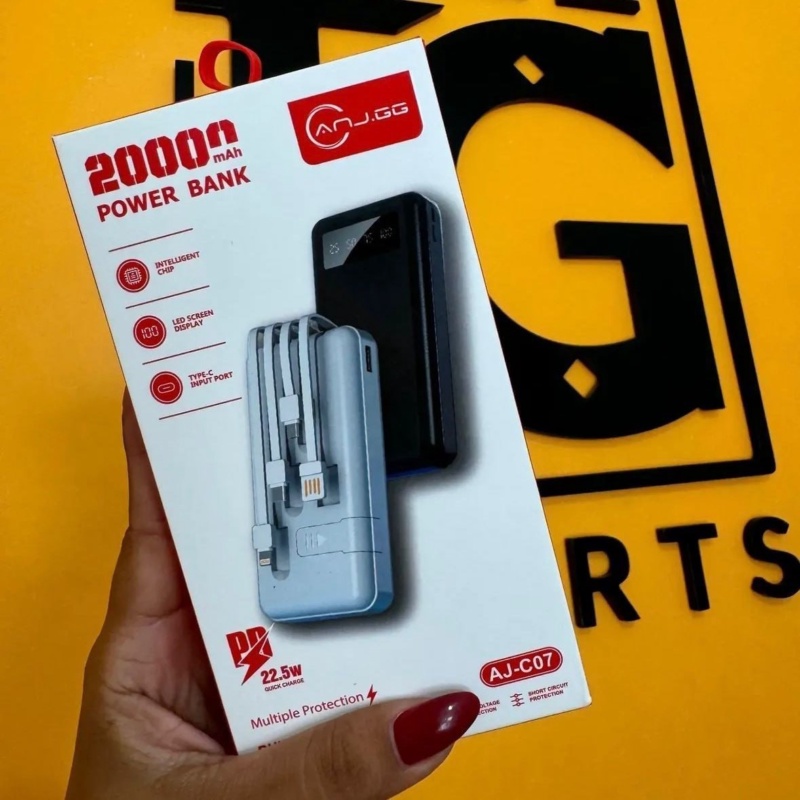 Power Bank Turbo Carregador Portátil 20000mah Turbo 22.5w