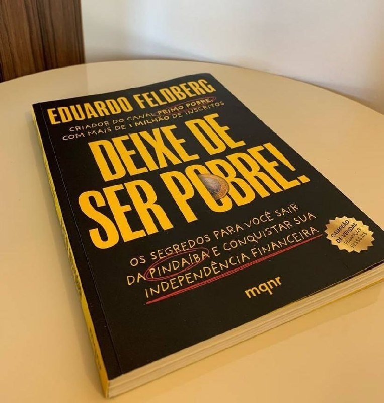 Livro Deixe De Ser Pobre