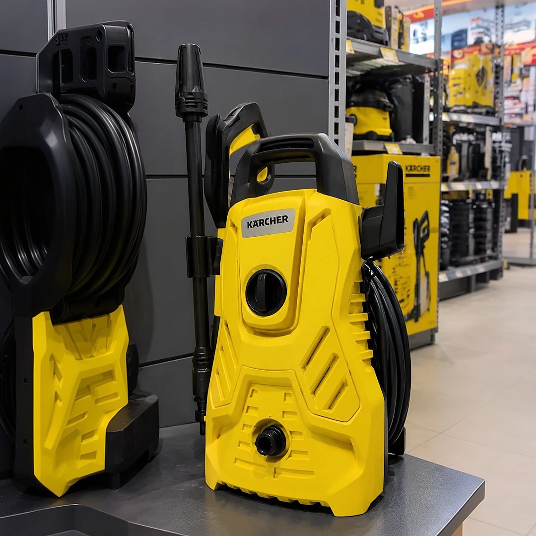 Lavadora de Alta Pressão Kärcher Compacta 1.500 PSI/Libras 1400W 300L/h 220V