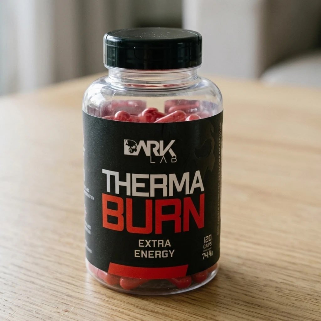 Termogênico Therma Burn 210mg De Cafeína 120 Caps Dark Lab