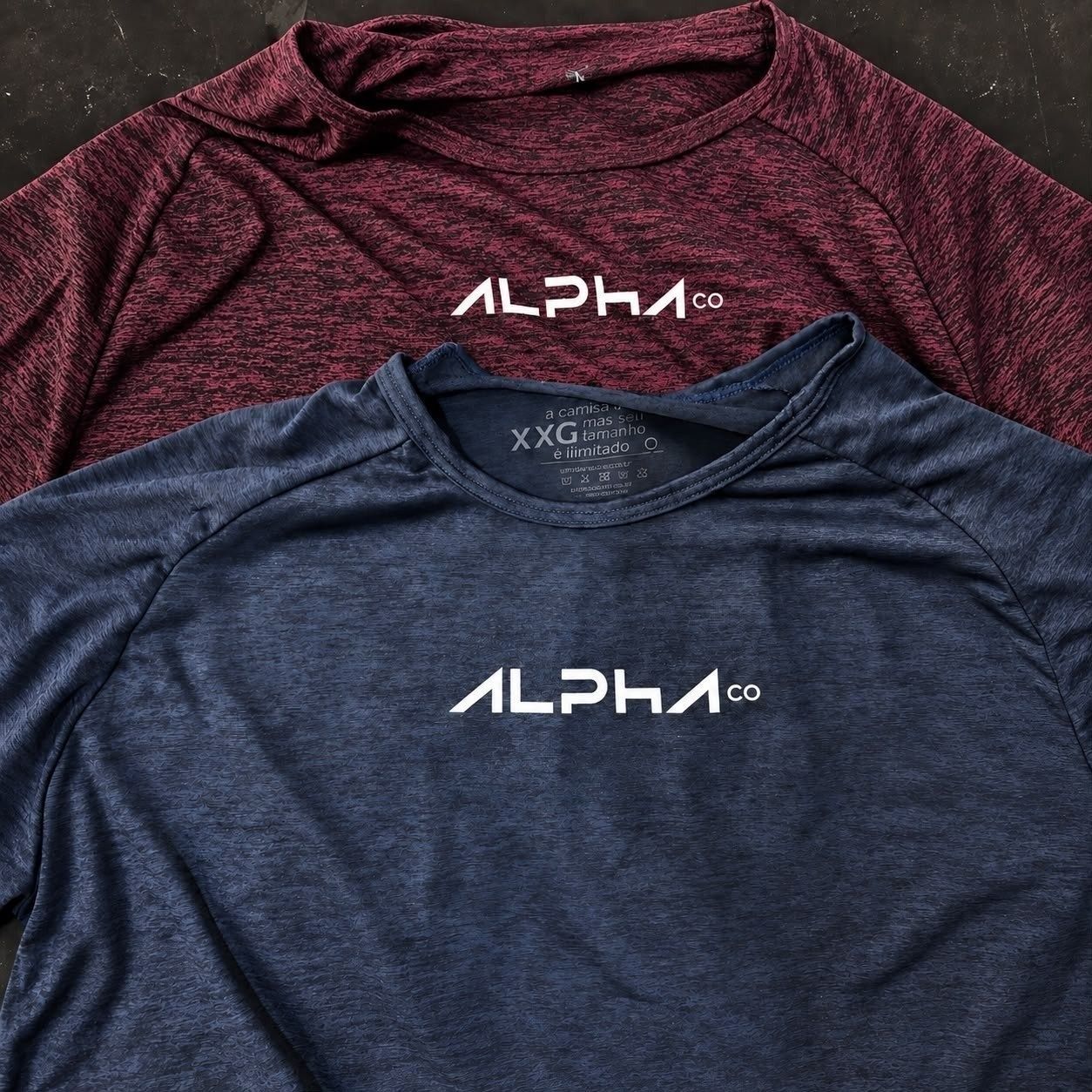 Kit com 5 Camisetas New Fluid Dry Alpha
