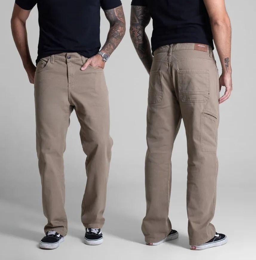 Calça Sarja Sawary Masculino Relaxed282496 Índigo (40 ao 48)