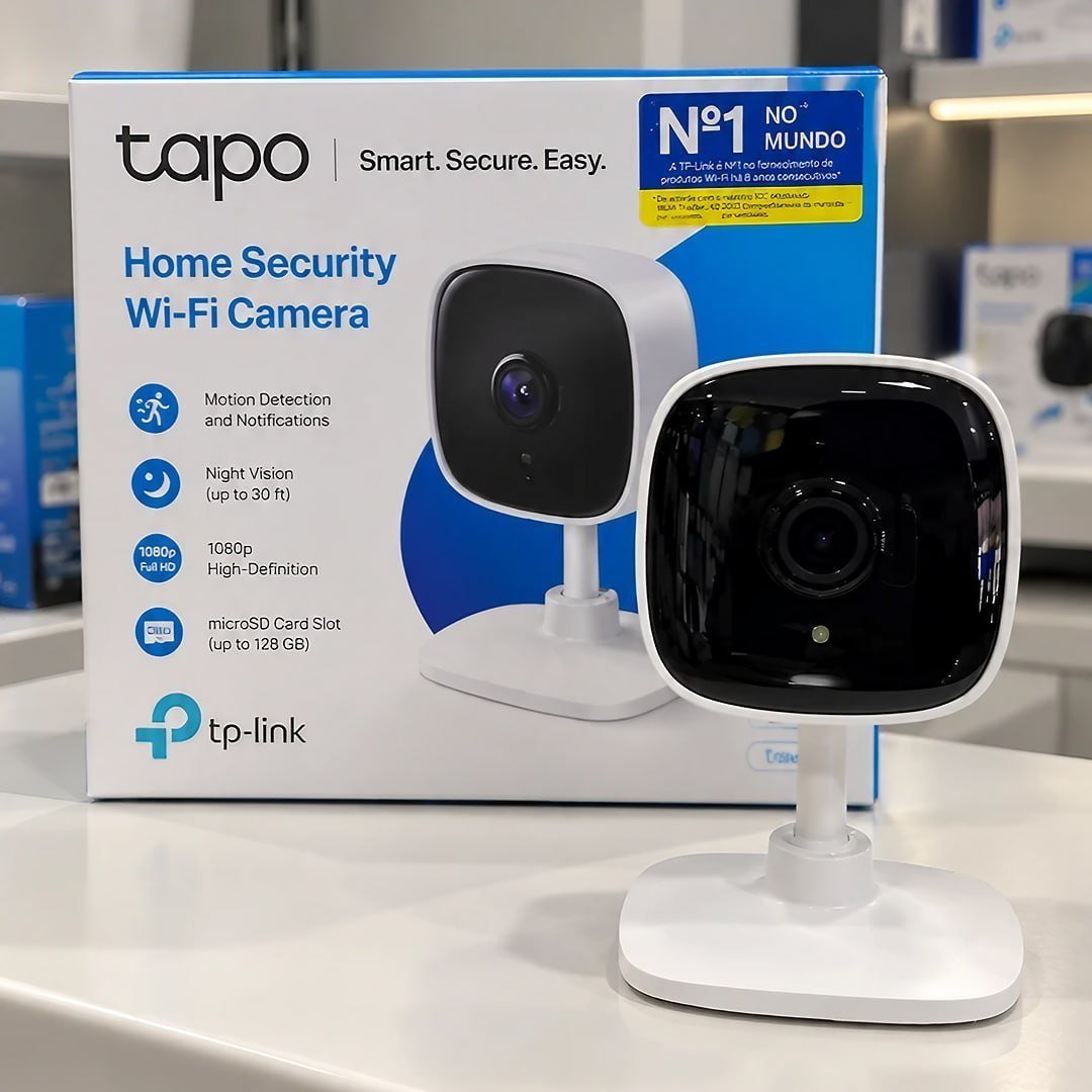 TP-Link Tapo C100 Câmera de Segurança Wifi 1080P Full HD