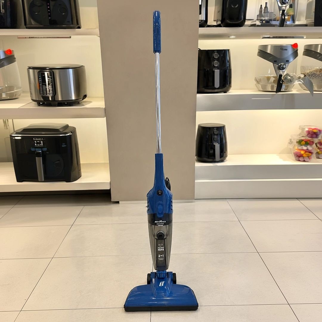 Aspirador De Pó Vertical Britânia 2 Em 1 1400w Bas1450a
