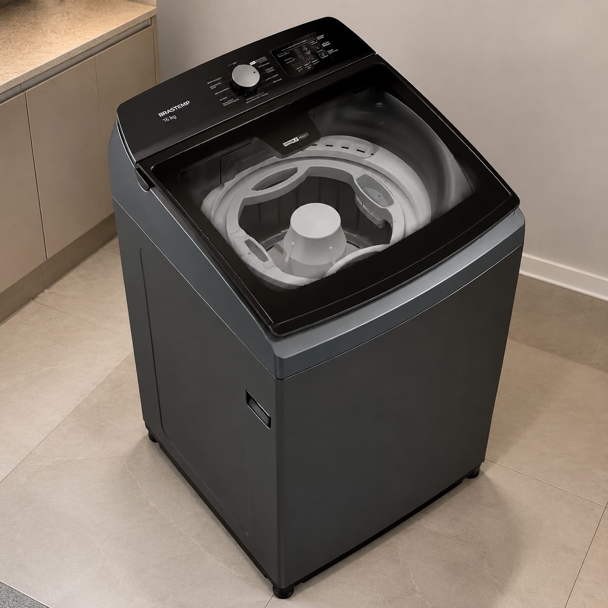 Máquina de Lavar Brastemp 16kg Titânio Double Wash - BWD16A9
