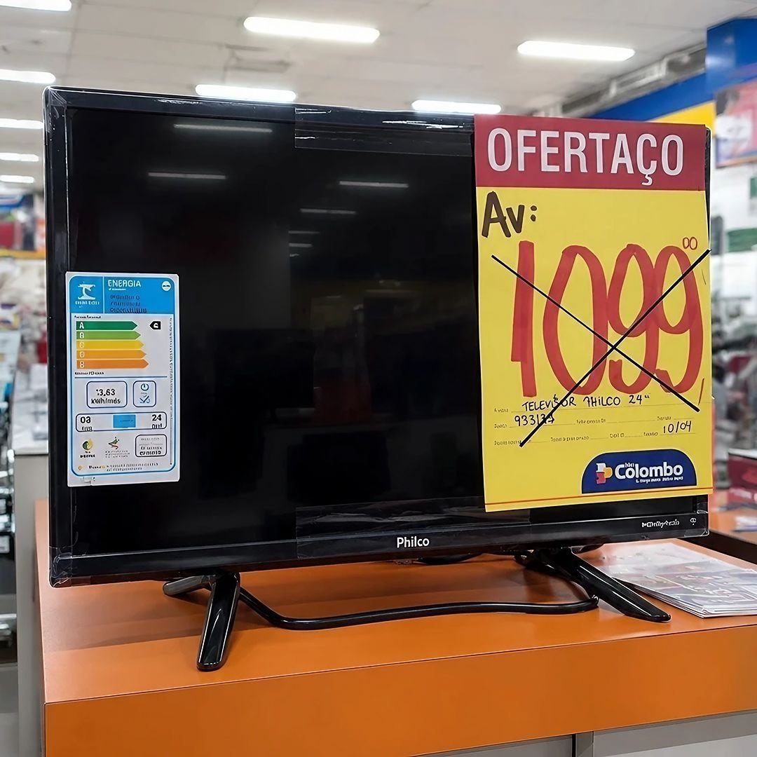 Smart TV 24" Philco PTV24G5YR2CP | Roku TV, Dolby Audio
