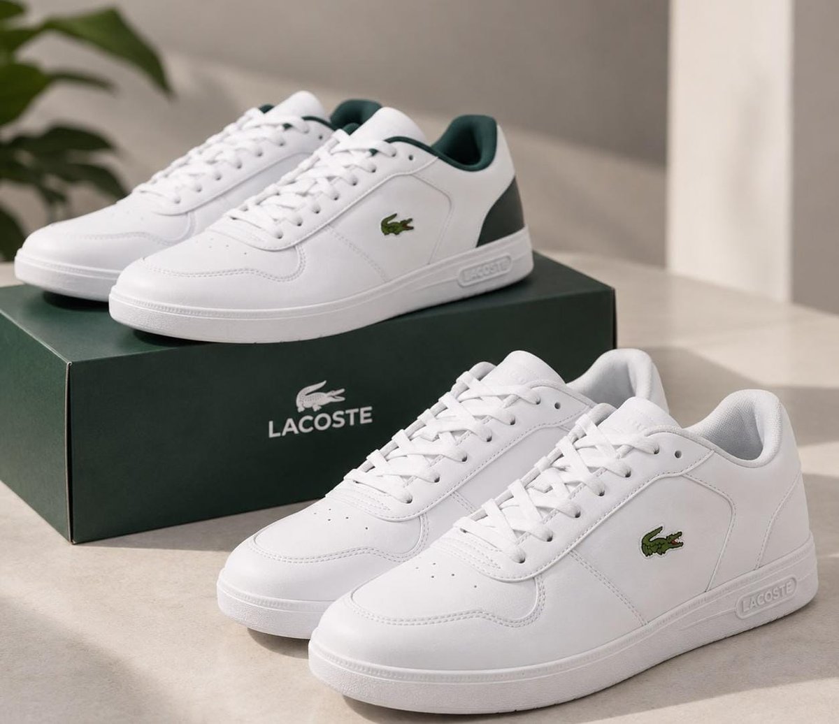 Tênis Lacoste T-base - Tamanhos: 38 e 39