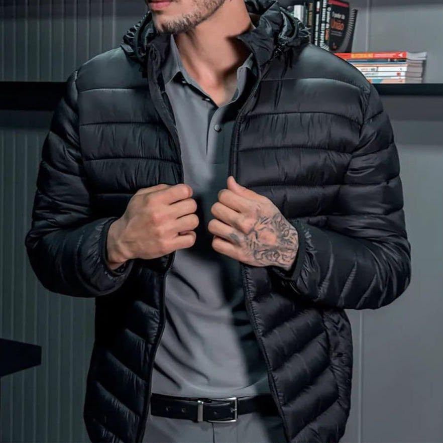 Jaqueta Puffer De Frio Blusa Impermeável Inverno Intenso (P ao XGG)