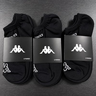 Kit 3 Pares Meias Kappa Sapatilha Soquete Invisível Original (34 ao 43)
