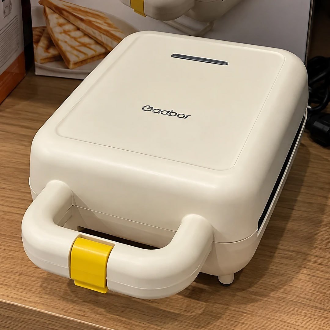 Mini Sanduicheira Elétrica Grill Antiaderente 600w 220V - Gaabor