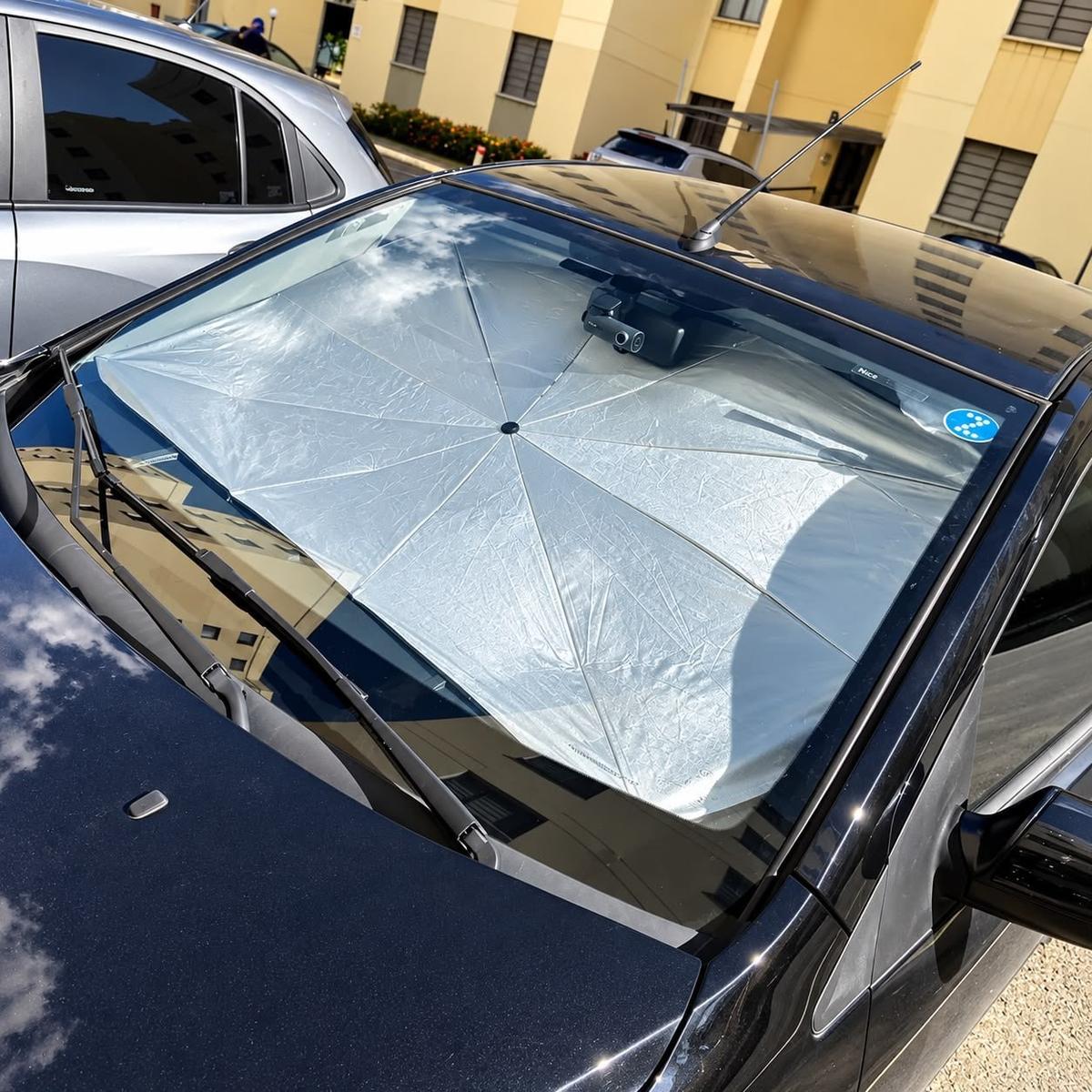 Quebra Sol Para Brisa Carro Protetor Solar Quebra Sol Eletro