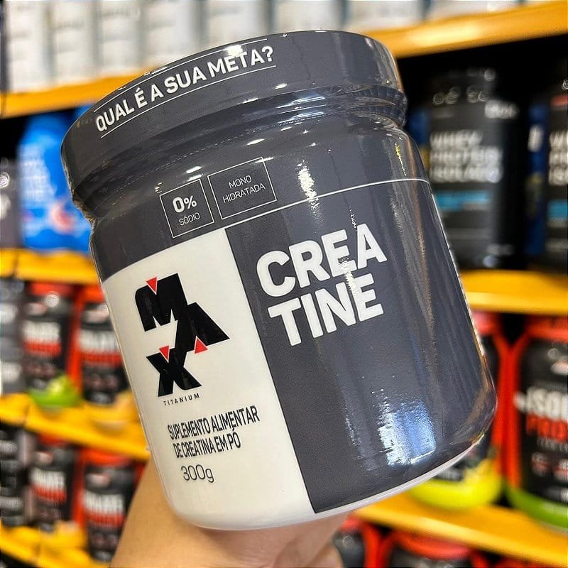 MAX TITANIUM CREATINA 300 GR MONOHIDRATADA
