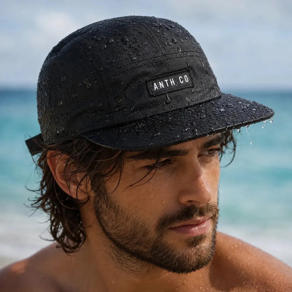 Boné Aba Reta Five Panel Evasecret Water Strapback