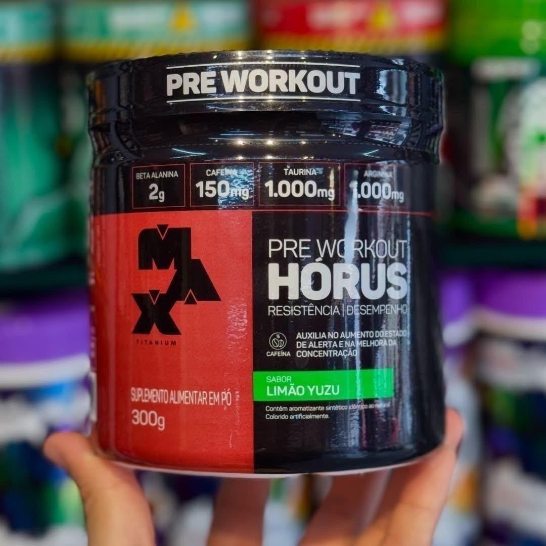 Pré-Treino Hórus Max Titanium 300g