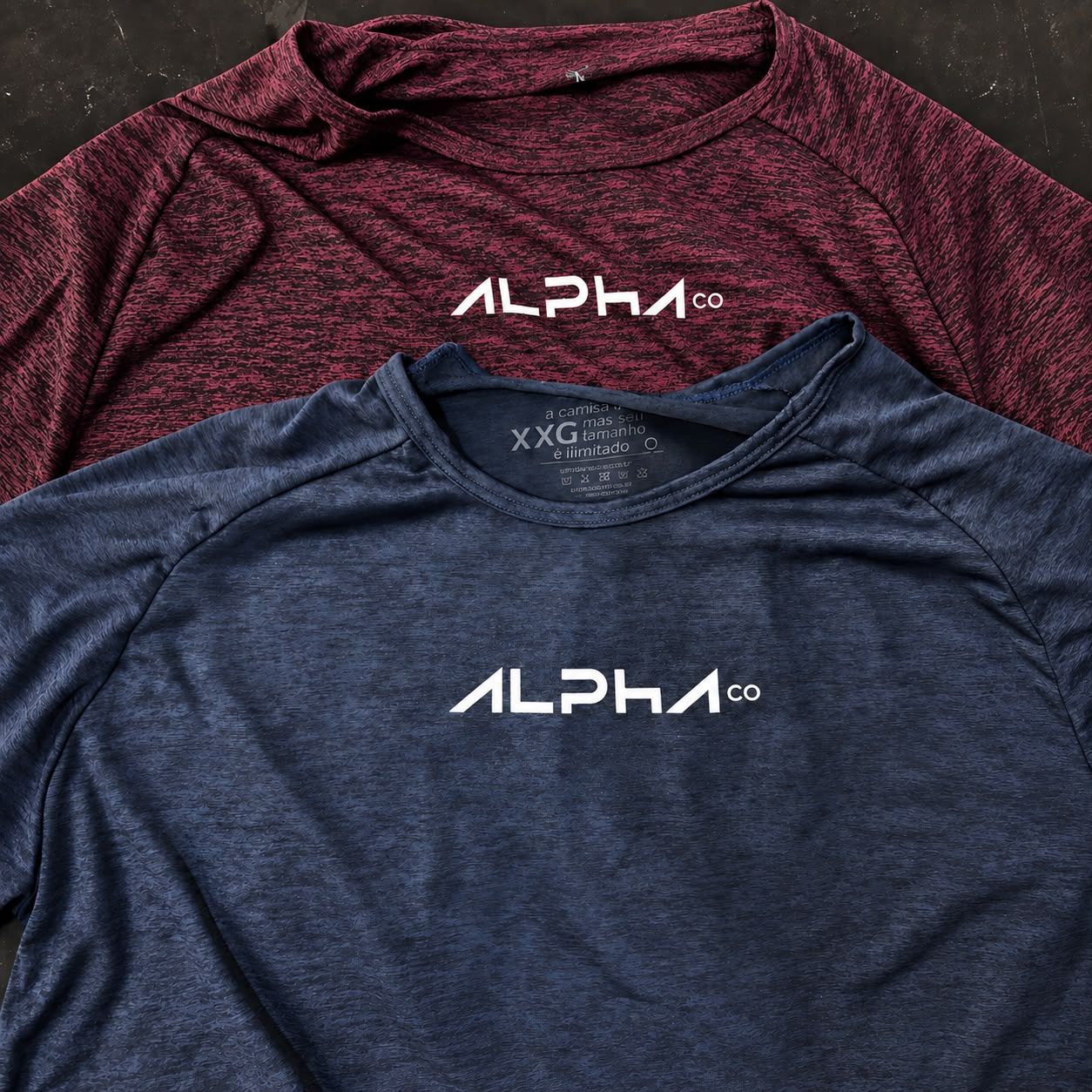 Kit com 2 Camisetas New Fluid Dry Alpha