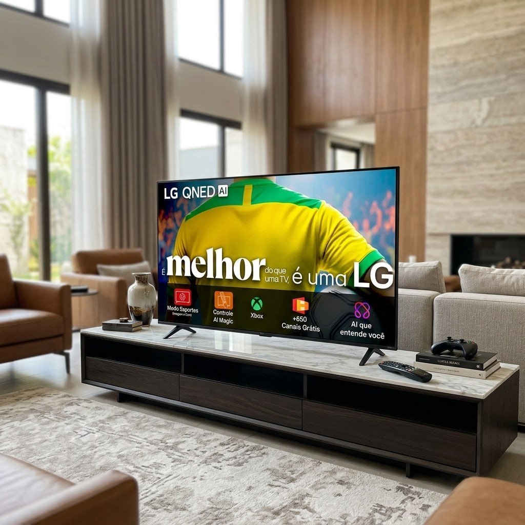 Smart TV 4K 50" LG QNED73
