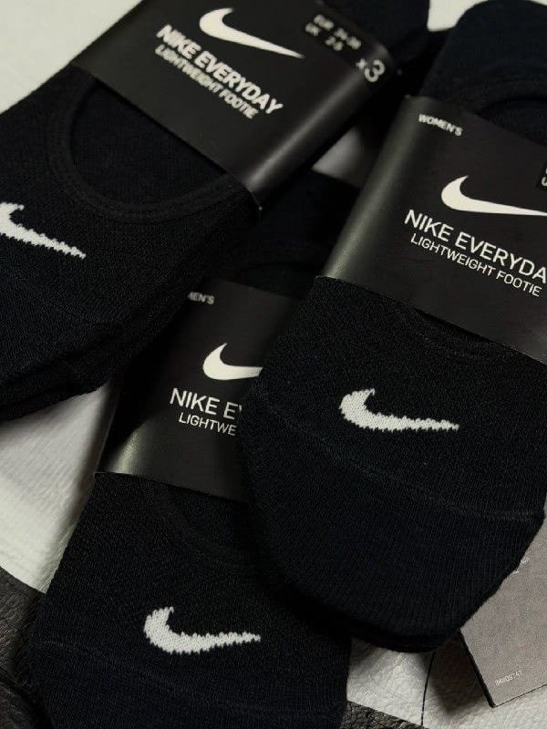 Kit com 3 Pares de Meias Nike Everyday Lightweight